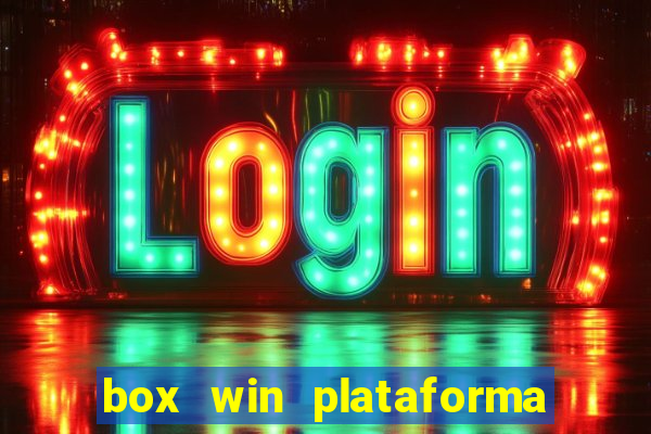 box win plataforma de jogos